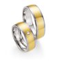 Gouden ringen met staal