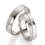 Verlovingsringen in het zilver