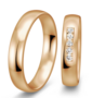 Rose gouden trouwringen