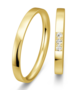 Smalle geelgouden ring