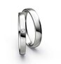 Memoire ringen platina 1 briljant