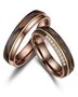 Trouwringen Carbon Bronze