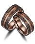 Trouwringen Carbon Bronze
