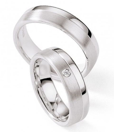 Spruit Nevelig Pessimist Zilveren Ring Briljant | Goedkope zilveren trouwringen