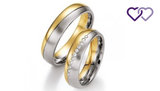 Bicolor Trouwringen