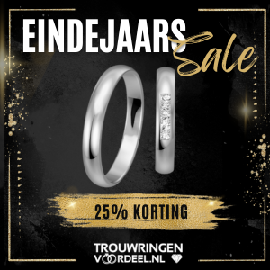 witgouden trouwringen eindejaars sale