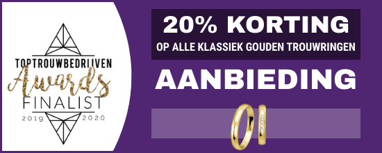 klassieke trouwringen aanbiedingen