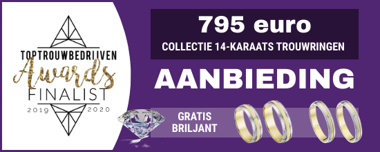 14 karaats trouwringen aanbieding