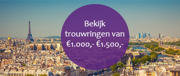 Trouwringen vanaf 1000 euro 