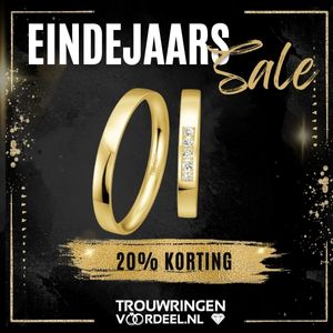 klassieke trouwringen aanbieding