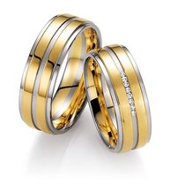 Gouden Bicolor Ringen