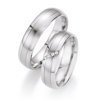 Witgouden trouwringen