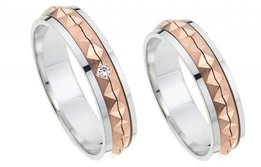 Bicolor Trouwringen
