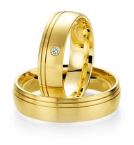Tijdloze trouwringen geelgoud