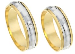 Bicolor Trouwringen