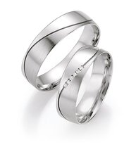 Mooie witgouden trouwringen Mooie witgouden trouwringen
