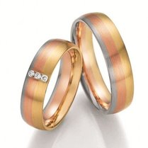 Tricolor Trouwringen Tricolor Trouwringen