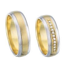 Bicolor Trouwringen merken Goud