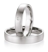 ACTIE Witgouden Trouwring