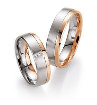 Stijlvolle Bicolor Trouwringen