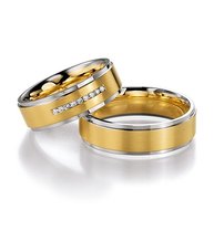 Moderne Bicolor Trouwringen