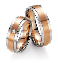 Moderne Bicolor Trouwringen