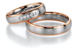 Stijlvolle Bicolor Trouwringen