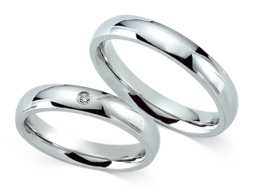 Verlovingsring/Trouwring van Staal