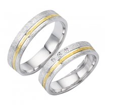 Trouwringen goud en zilver