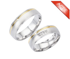 Trouwringen goud en zilver