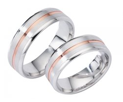 Trouwringen  goud en zilver