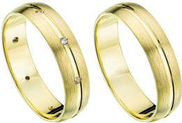 Geelgouden ringen actie Geelgouden ringen actie