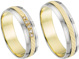 Bicolor Trouwringen Bicolor Trouwringen