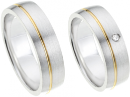 Bicolor Trouwringen Bicolor Trouwringen