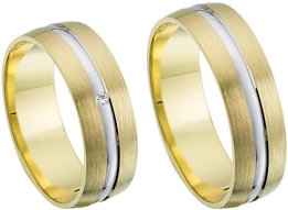 Bicolor Trouwringen Bicolor Trouwringen