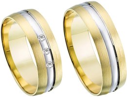 Bicolor Trouwringen Bicolor Trouwringen