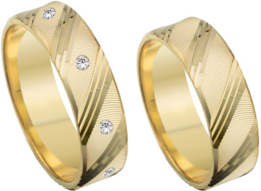 Geelgouden trouwringen