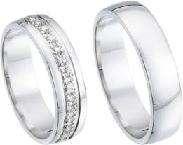 Witgouden Trouwringen