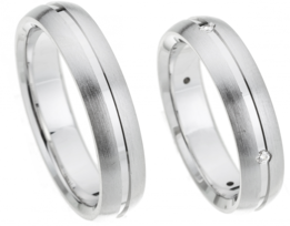 Elegante witgouden ringen