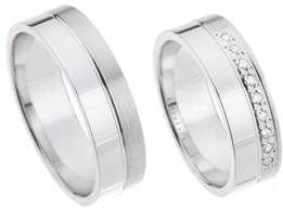 Witgouden Trouwringen