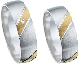 Bicolor Trouwringen Bicolor Trouwringen