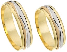 Bicolor Trouwringen Bicolor Trouwringen