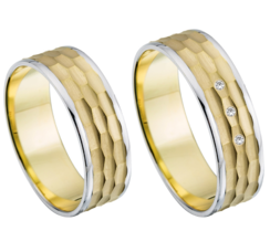Bicolor Trouwringen Bicolor Trouwringen