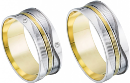 Bicolor Trouwringen Bicolor Trouwringen