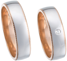 Rose Gouden Trouwringen