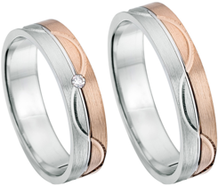 Rose Gouden Trouwringen