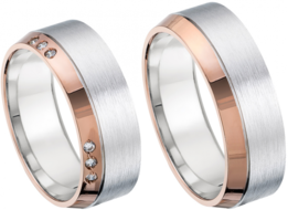 Rose Gouden Trouwringen