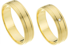 Geelgouden trouwringen