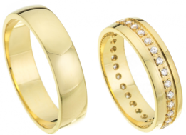 Geelgouden Trouwringen