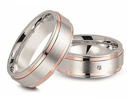 Trouwringen  goud en zilver